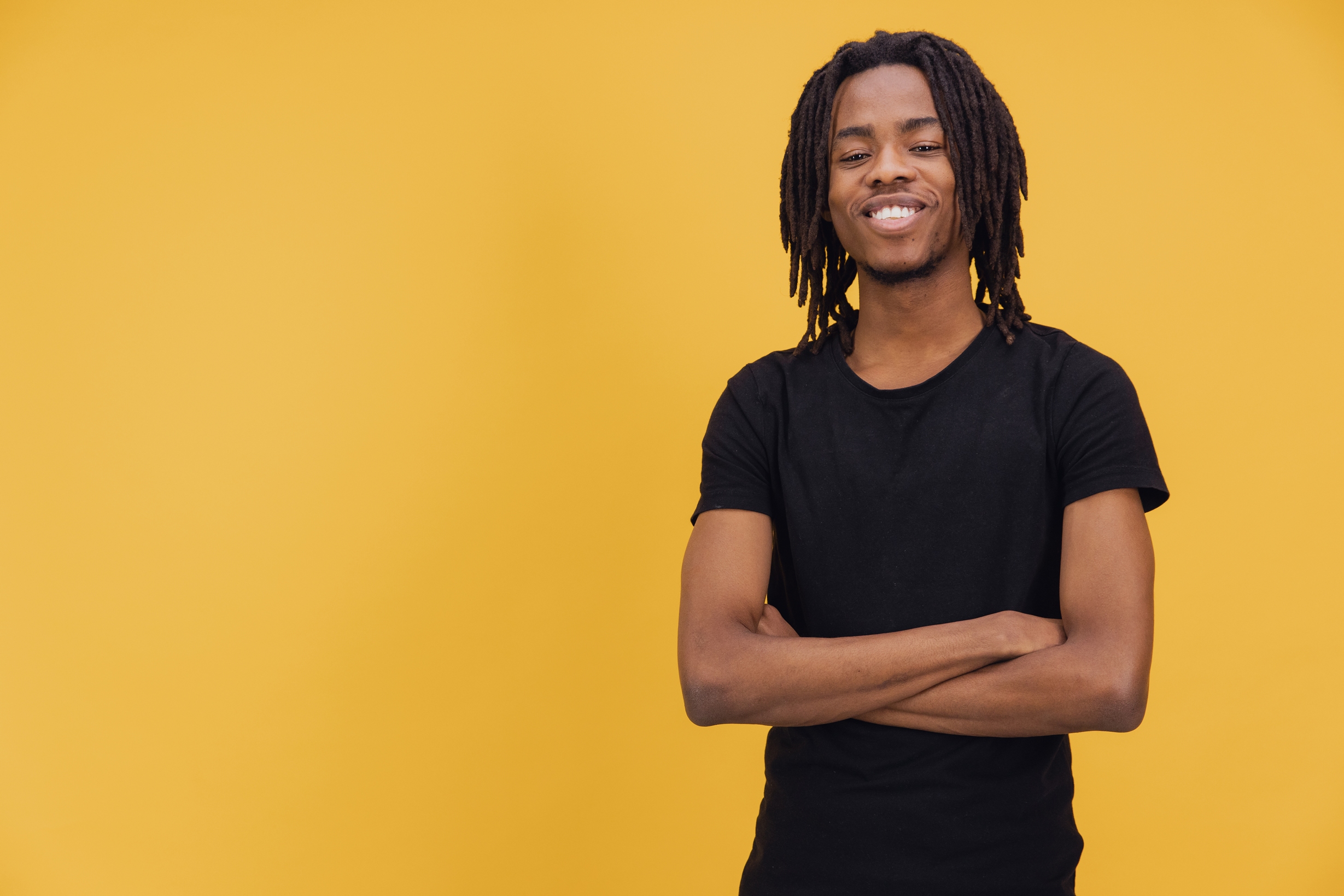Young Man Smiling
